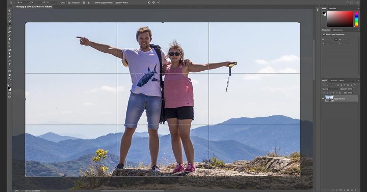 How to Crop Images in Photoshop with the Crop Tool