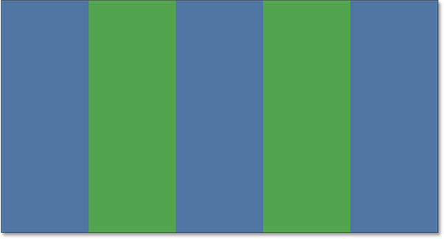 A blue-green pattern. 