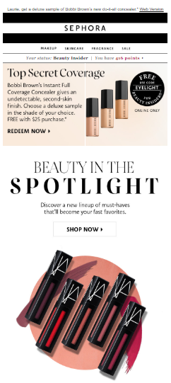 design-email-newsletter-template-what-is-sephora